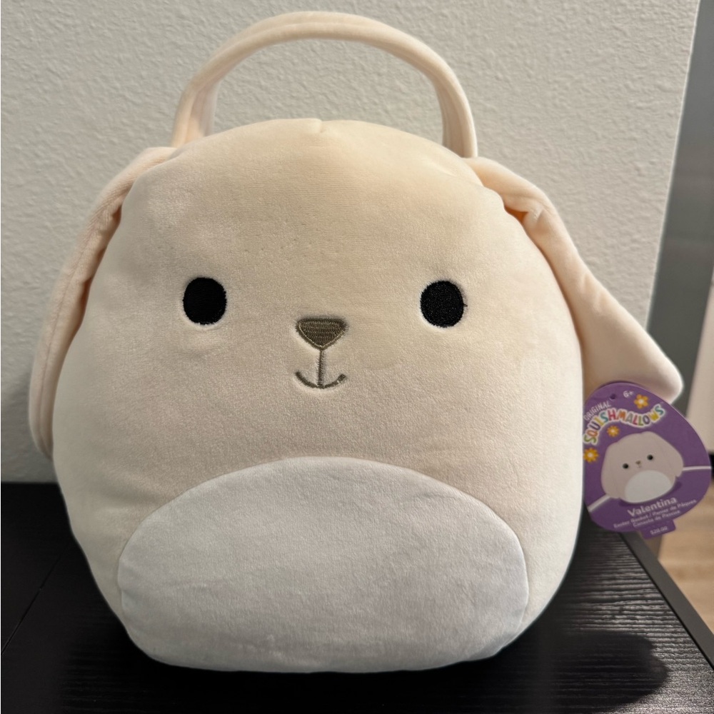 Squishmallows Easter Basket - Bunny - Valentina